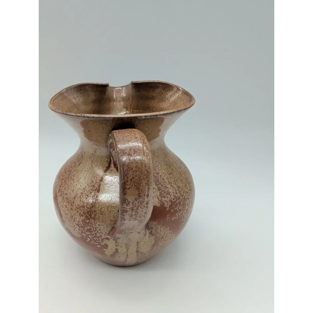 JB Cole Pottery Seagrove NC Nell Cole Graves Mini Pitcher Creamer